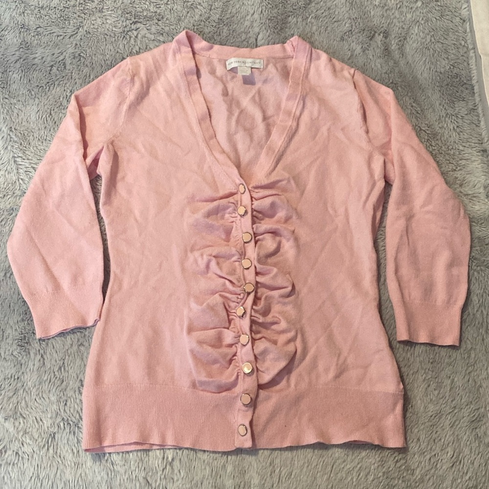 New Your & Company Pink Cardigan